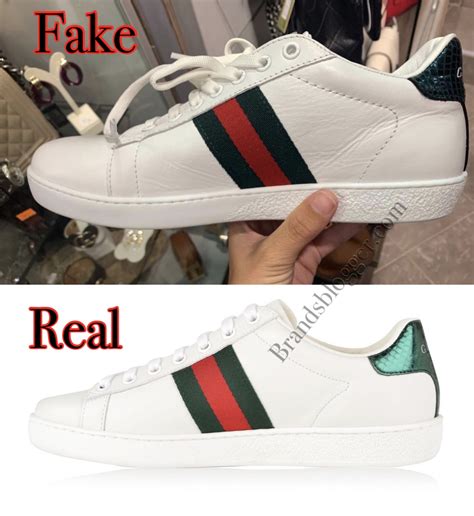 gucci ace flames real vs fake|how to tell gucci ace.